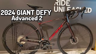 2024 GIANT DEFY ADVANCED 2 TIGER RED  WEIGHT  GIANT ENDURANCE [upl. by Aserret]