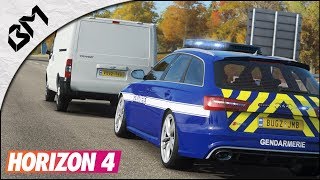 FORZA HORIZON 4  GENDARMERIE ERI  COURSE 4x4 VS HOVERCRAFT [upl. by Jenna]