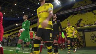 PES 2018 DEMO Borussia Dortmund  Liverpool Epic entry at Signal Iduna Park [upl. by Homovec]