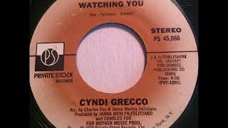 Cyndi Grecco  Watching You  70s GirlGroup Pop [upl. by Anileh460]