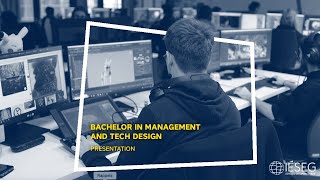 Bachelor in Management and Tech Design  Presentation [upl. by Nolyarb]