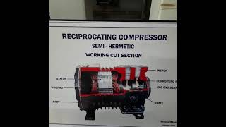 53  Semi Hermetic Reciprocating Compressor [upl. by Monte]