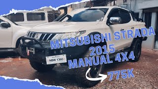 MITSUBISHI STRADA 2015 MANUAL 4X4 FOR SALE [upl. by Jilly88]