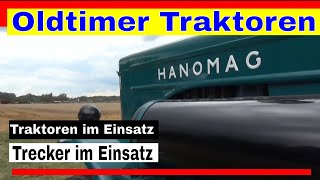 Oldtimer Traktoren im Einsatz auf dem Treckertreffen in Nordhorn [upl. by Atinuhs]