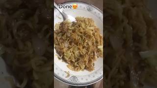 Easy and simple maggi recipe🫶cooking maggi maggirecipe [upl. by Mallis]