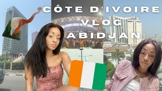 SOLO TRIP CÔTE D’IVOIRE 🇨🇮 DURANT LA CAN  VLOG ABIDJAN 2024 [upl. by Lepley]