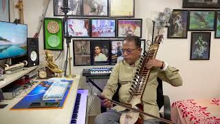 National Anthem of Bangladesh quotAmar Sonar Banglaquot Esraj Played  Ajoy Mitra [upl. by Roxanne]