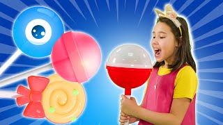 Yummy Lollipop Song  Hokie Pokie Kids Videos [upl. by Daveen]