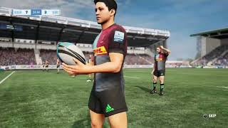 Gallagher Premiership 20232024 Round 17 Harlequins vs Bristol [upl. by Analaf]