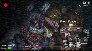 I made FNaF 1 more scary with Demented Animatronics FNaF 1 Mods [upl. by Rosalba]