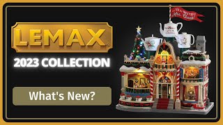 This is the NEW Lemax 2023 Christmas Village Collection [upl. by Kerril379]