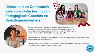 Nieuw Gedetacheerde Pedagogisch Coach en Beleidsmedewerkers via KIKI Kennisinstituut [upl. by Webb]