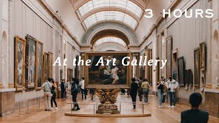 Museum amp Art Gallery Ambience Sounds for Sleep amp Focus Study Work — 3 HOURS [upl. by Einohtna]