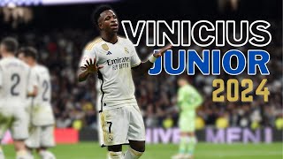 Vinicius Junior 2024 🔥 AMAZING SKILLS amp ALL GOALS [upl. by Kendy]