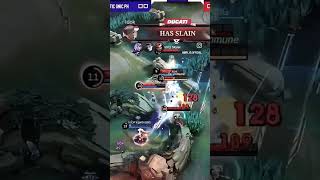 RRQ HOSHI VS ONIC PH reels mobilelegendsbangbang mobilelegends shortvideo [upl. by Bohaty]