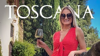 Toscana de carro  Greve In Chianti Montalcino  vlog de viagem na Italia [upl. by Alison286]