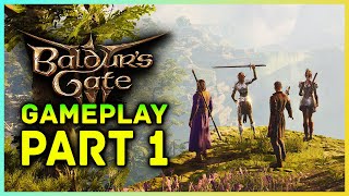 Baldurs Gate 3  Gameplay Walkthrough Part 1 4K FULL Game  40 Minutes Of Gameplay PC 2023 [upl. by Eedahs824]