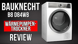 Bauknecht Wärmepumpentrockner B8 D84WB DE  Wolle Seide und Co sicher trocknen [upl. by Anaed484]