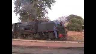 Zimbabwe  Garratts on freight amp passenger stock 2005 [upl. by Swayne]