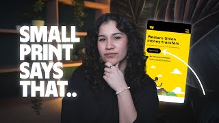 Western Union Money Transfers Fees Review 🔍🤯 amp alternative [upl. by Edison]