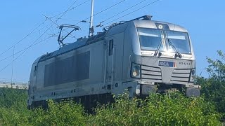 METRANS Vectron ide strojno za Sisak [upl. by Graham]