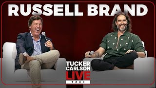 Russell Brand on his Baptism Big Pharma Donald Trump and the Globalists’ Attempt to Become God [upl. by Kcinemod]