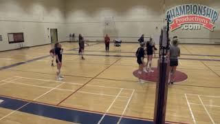 quotHit the Deckquot Volleyball Drill from Bobbi Petersen [upl. by Trefor513]