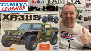 Tamiya XR311 Combat Support Vehicle Build [upl. by Fagan]