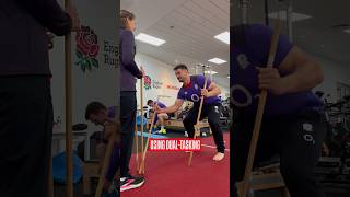 Day in the life of an England Rugby physio 💪 part 1 [upl. by Ahar]