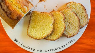 ✳️ BUDÍN de NARANJA sin TACC 100 sin lácteos [upl. by Goran80]