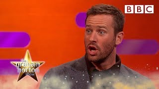 Why Armie Hammer made his wife CRY at Christmas 😲  BBC The Graham Norton Show [upl. by Liza114]