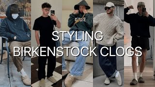 What To Wear This Fall  Birkenstock Clogs  Mens Fashion Style Blog 2024 [upl. by Jacquelyn]