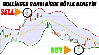 BOLLİNGER BANDI VE RSI KULLANARAK AL SAT İNDİKATÖRÜ OLUŞTURAN KOMBİNASYON [upl. by Okier]