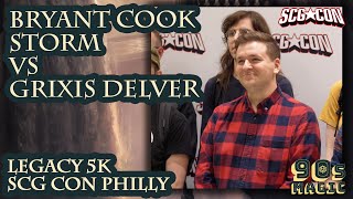 Bryant Cook Storm vs Grixis Delver SCG Con Philly Legacy 5K Top 8 [upl. by Eriuqs]