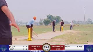 Nadampur  Sangrur  Under Cosco Cricket 2024 ll Day 1 ll sangrurlive24 [upl. by Lidia]