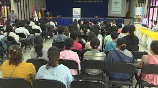 Estelí  IV feria de empleabilidad se llevo acabo con estudiantes de la universidad la Farem [upl. by Putscher]