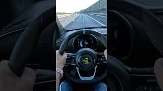 Abarth 500e 155 hp Acceleration [upl. by Melvena83]