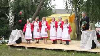 Babushkas singing in Village Pychanki  Пычанки [upl. by Htessil]