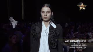 ANN DEMEULEMEESTER Paris Fashion Week SpringSummer 2019 [upl. by Runstadler532]