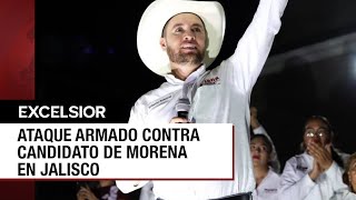 Balean a Gilberto “Tito” Palomar candidato a la alcaldía de Encarnación de Diaz Jalisco [upl. by Island818]