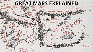 Tolkiens Incredible Map of MiddleEarth  Great Maps Explained [upl. by Fran184]