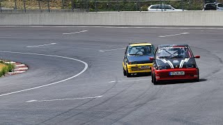 Oldtimer Trackday Weekend Racepark Meppen 16072023 Session 6 Fiat Cinquecento 12 16v [upl. by Melville831]