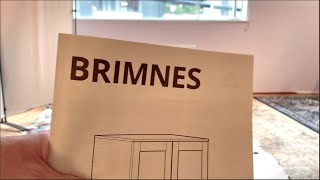 IKEA BRIMNES Cabinet Assembly [upl. by Sliwa262]