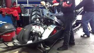 1430cc polaris triple sled 330hp [upl. by Reinert]