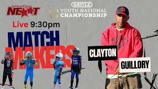 MATCH MAKERS CLAYTON GUILLORY STOPS BY TO TALK YOUTH FOOTALL  AND MORE [upl. by Selry]