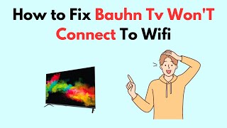 How to Fix Bauhn TV WonT Connect To Wifi [upl. by Nosnibor92]