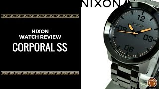 The Corporal SS  Nixon Watch Review [upl. by Atsocal]