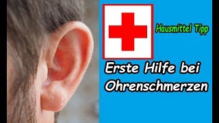 Hausmittel bei Ohrenschmerzen – Was tun gegen Ohrenschmerz  Erste Hilfe  Knoblauch ins Ohr stecken [upl. by Bow771]