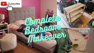 Bedroom Makeover Part 1Child Hoarders Addition Declutter amp Organizing Cleaning Motivationdiy [upl. by Spiegel]