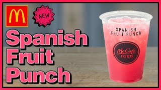 McDonalds Spanish Fruit Punch Review [upl. by Ayikan1]